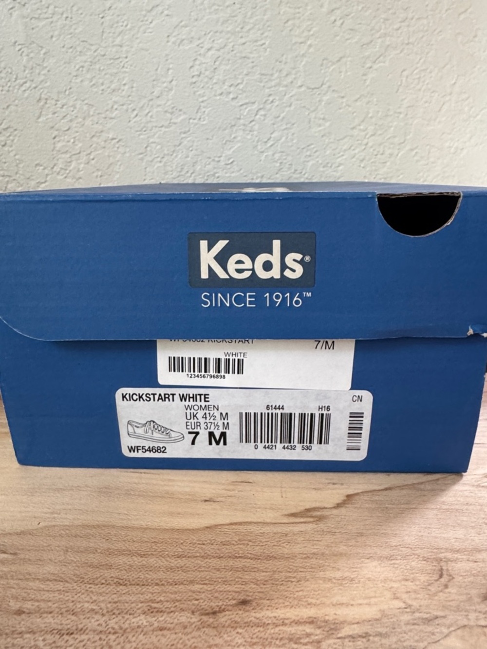 Keds White Canvas Low-Top Sneakers - Picture 7 of 7